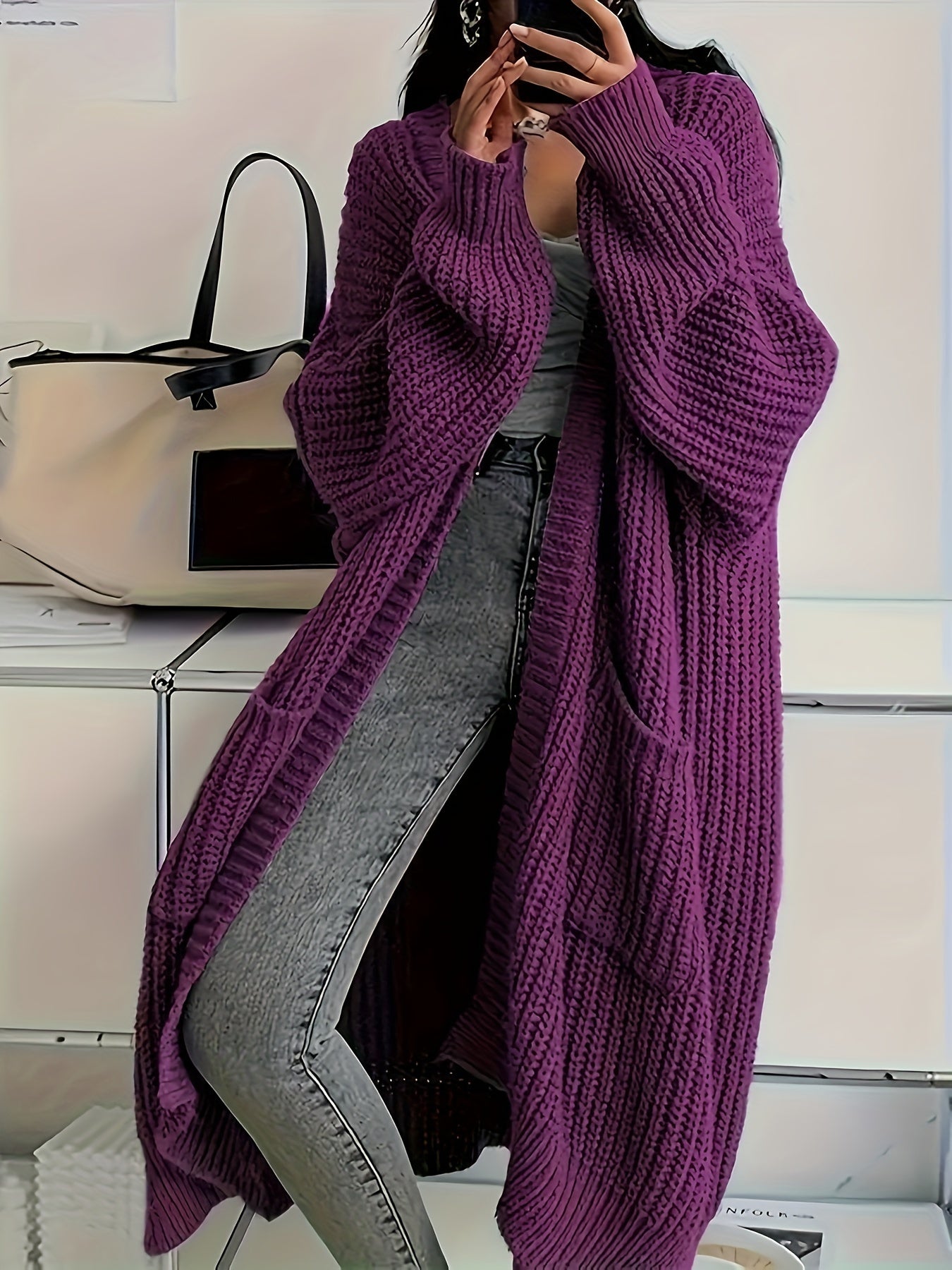 Sindy - Oversized Sweater with Contrast