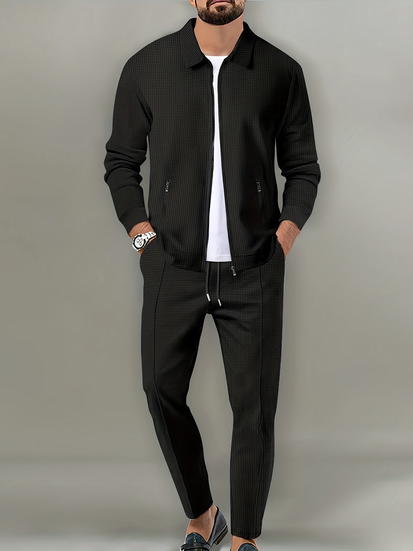 Athletic Tracksuit Set Sweatsuits