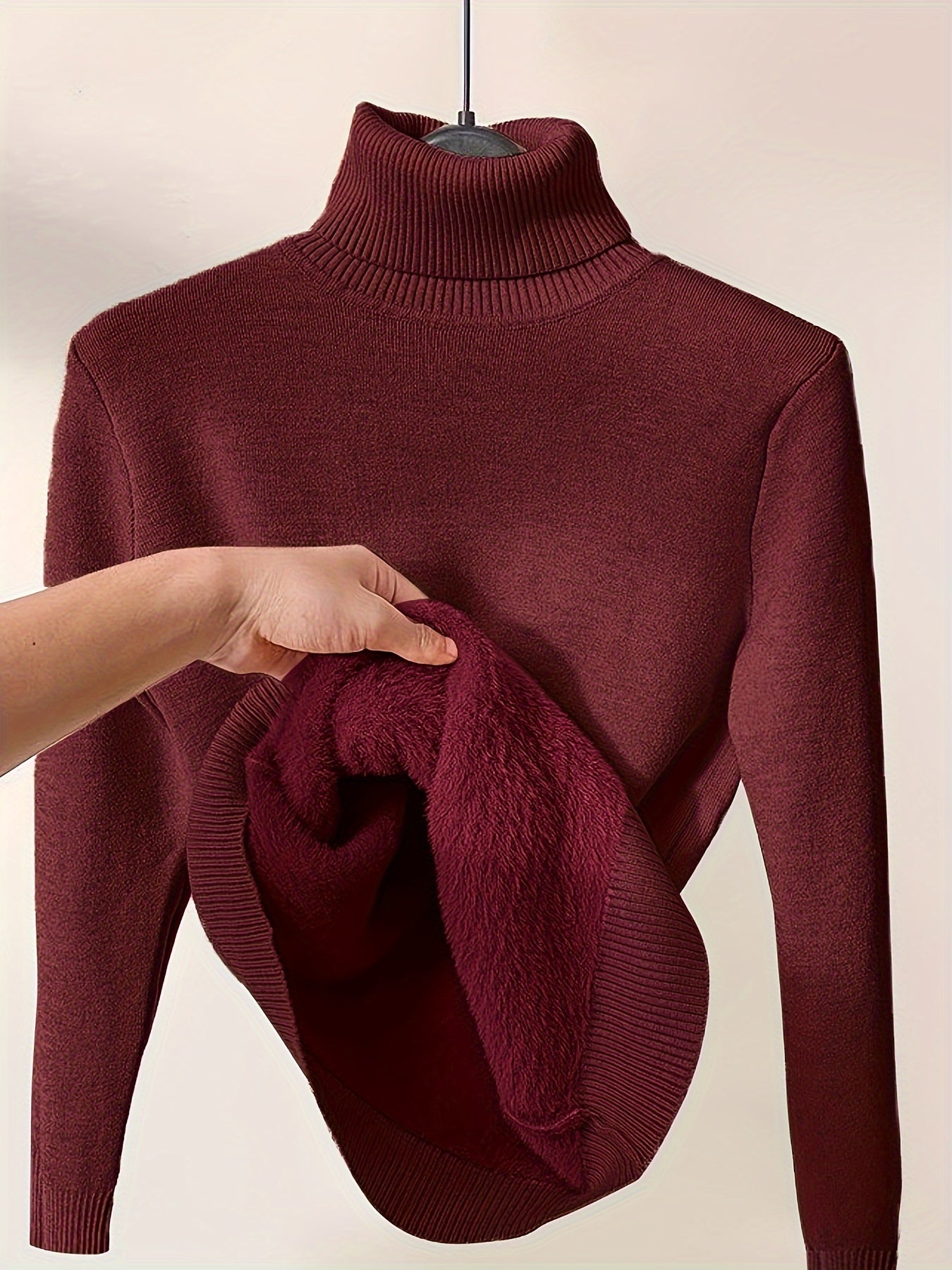 Clarance-Neck Sweater