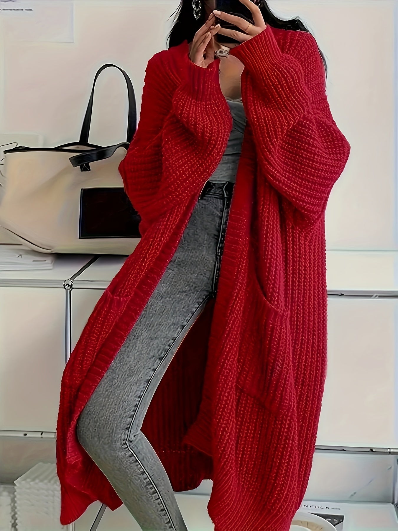 Sindy - Oversized Sweater with Contrast