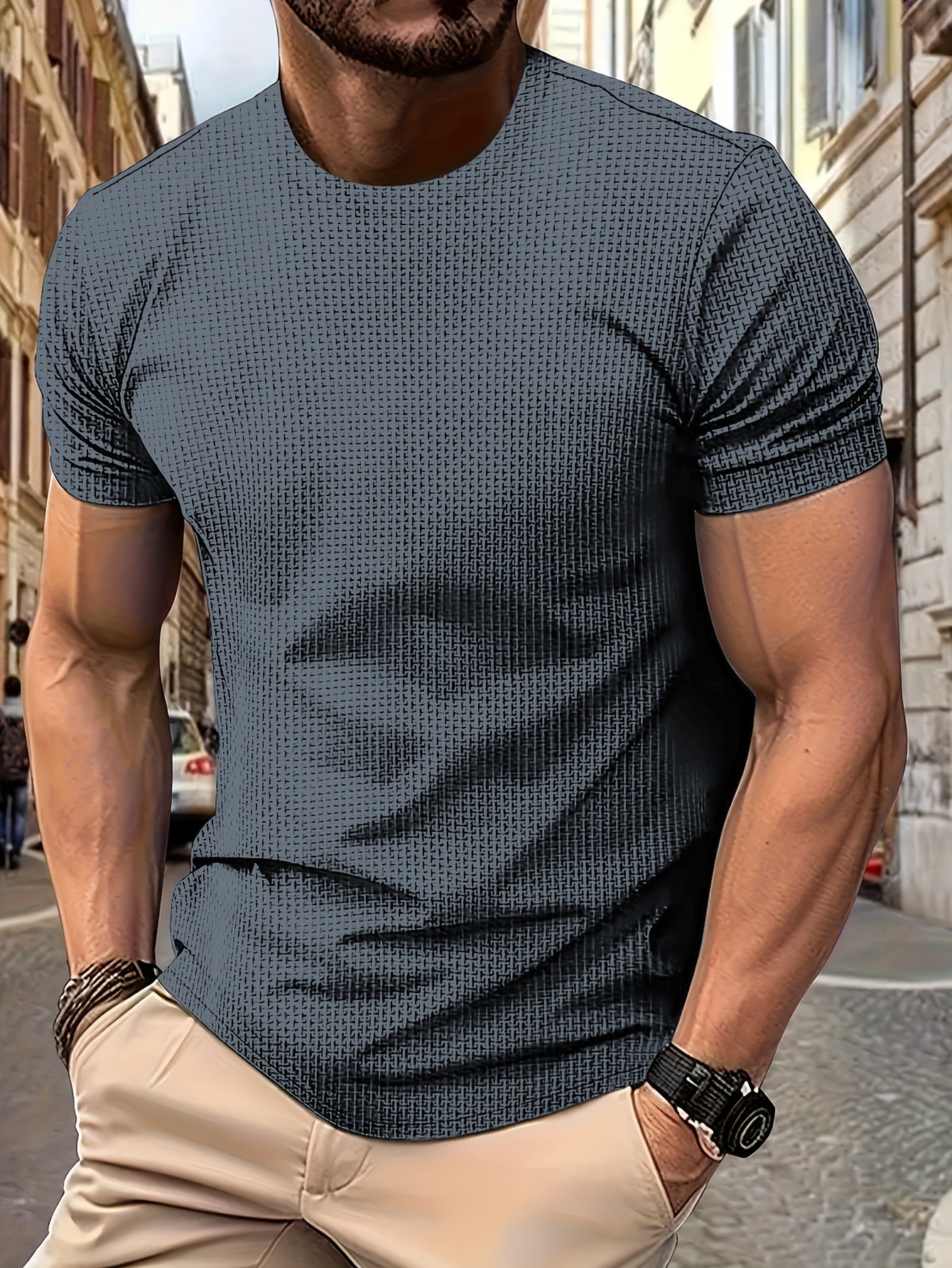 T-shirt Casual Short Sleeve