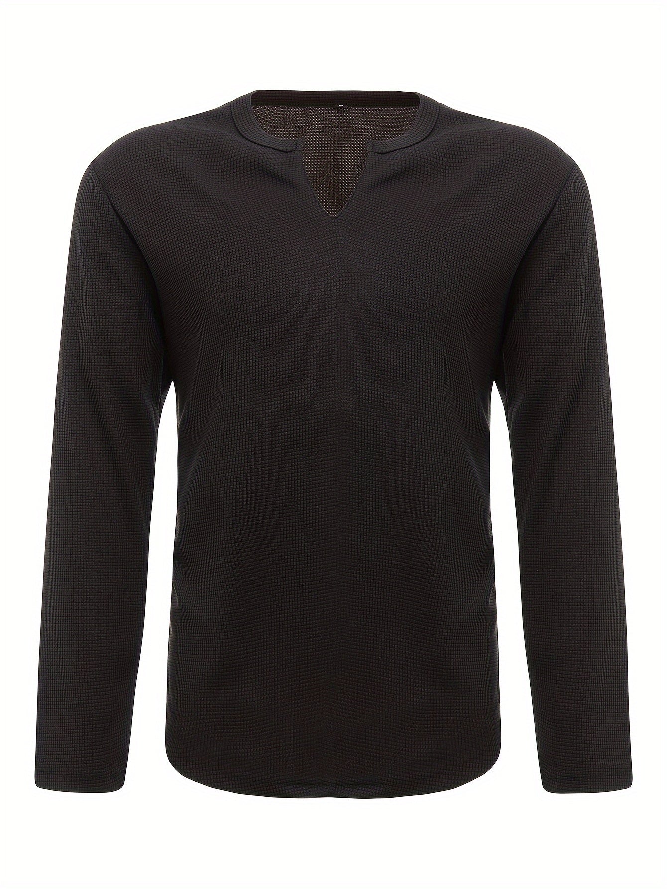 V Neck Long Sleeve T-shirt