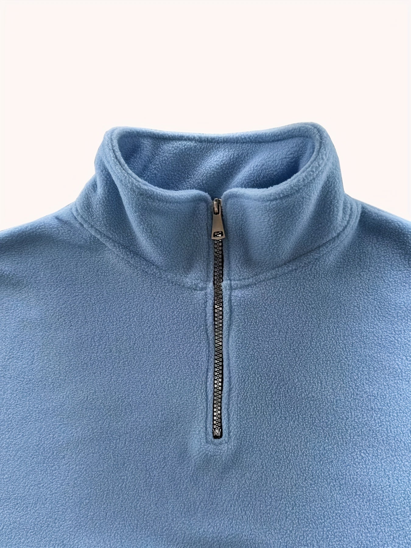 Fleece Lined Solid Long Sleeve Shirt