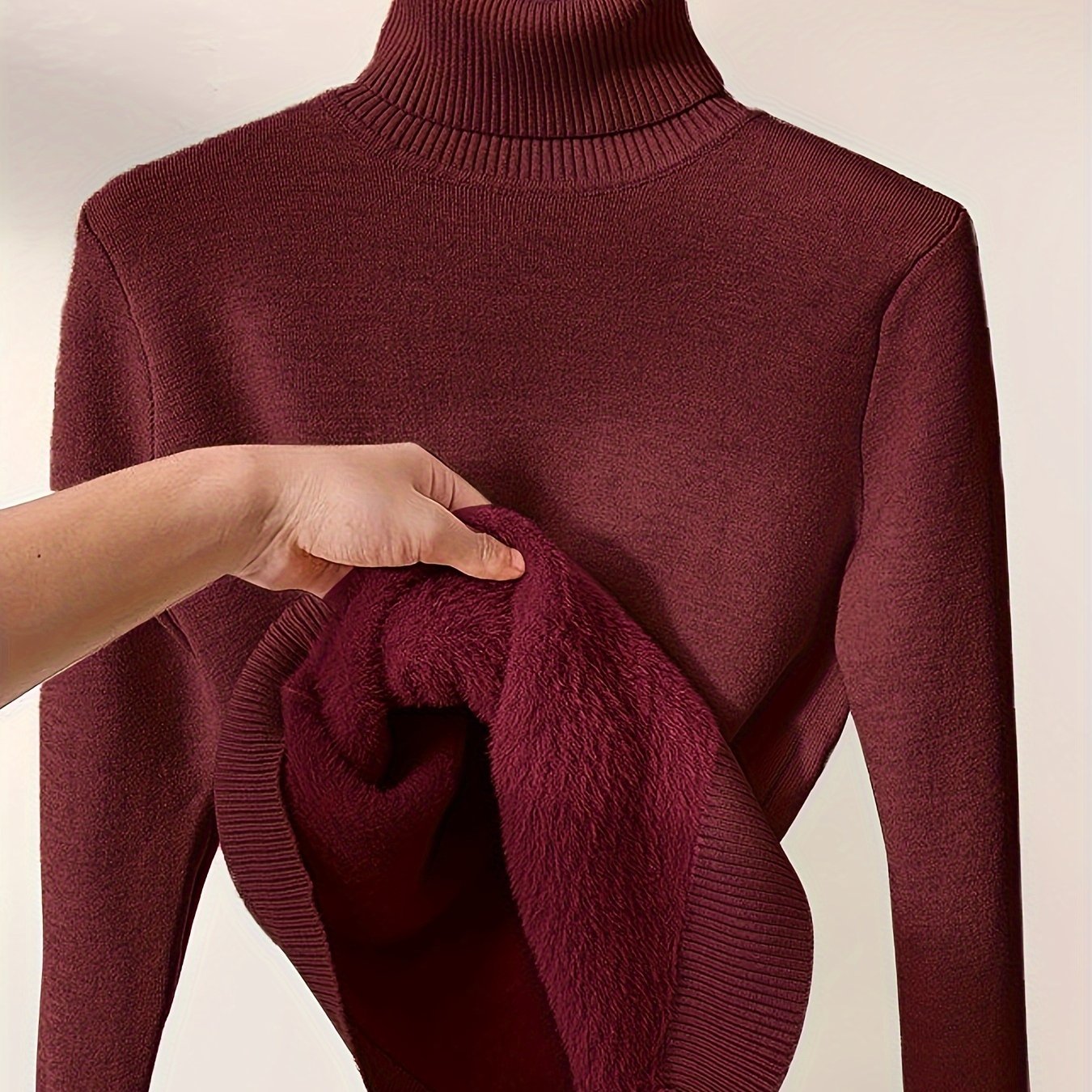 Clarance-Neck Sweater