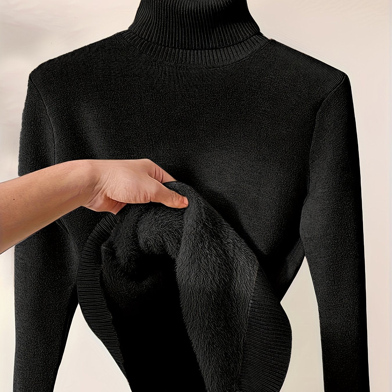 Clarance-Neck Sweater