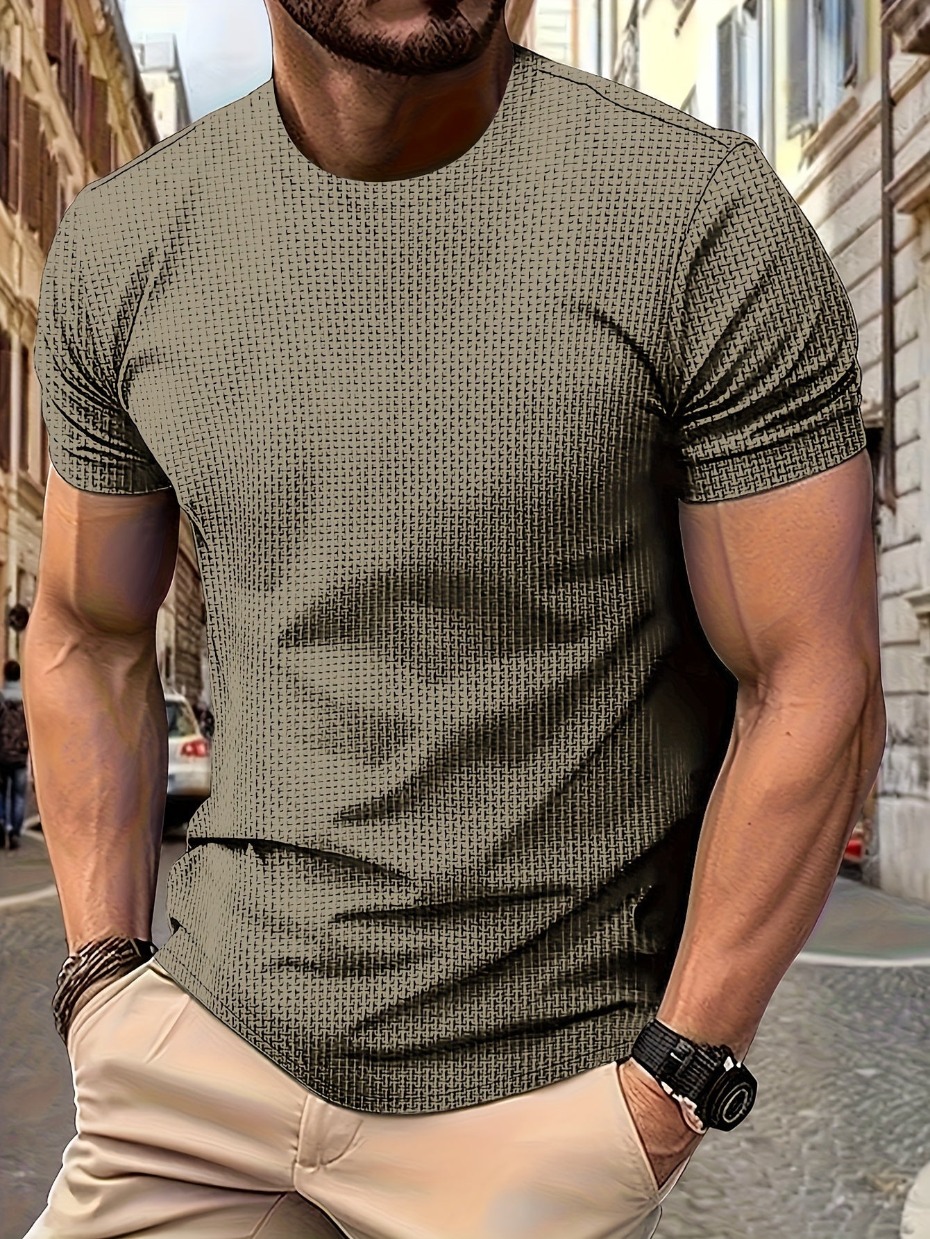 T-shirt Casual Short Sleeve