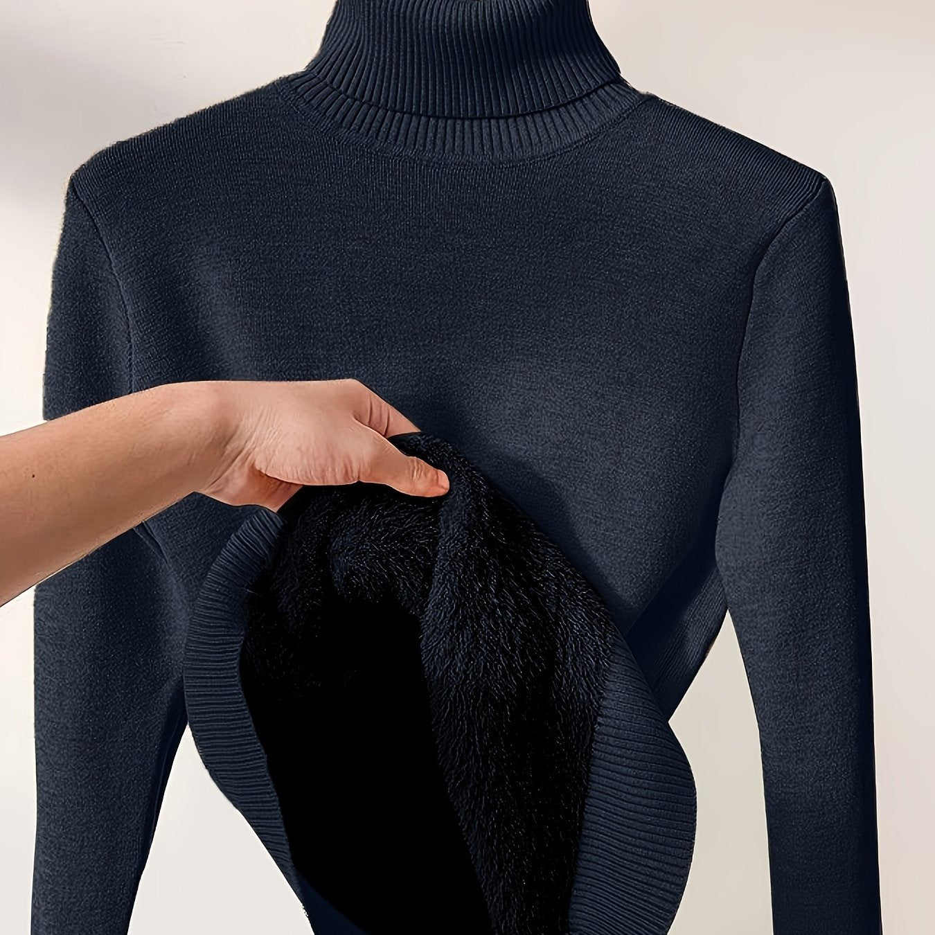 Clarance-Neck Sweater