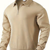 Casual Henley Pullover Sweater