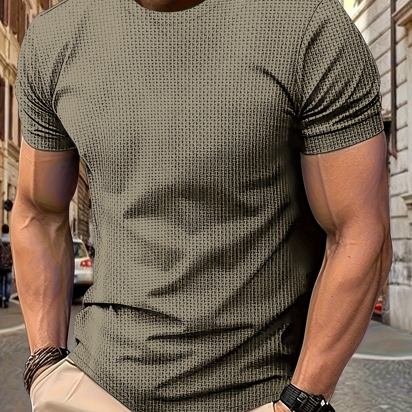 T-shirt Casual Short Sleeve