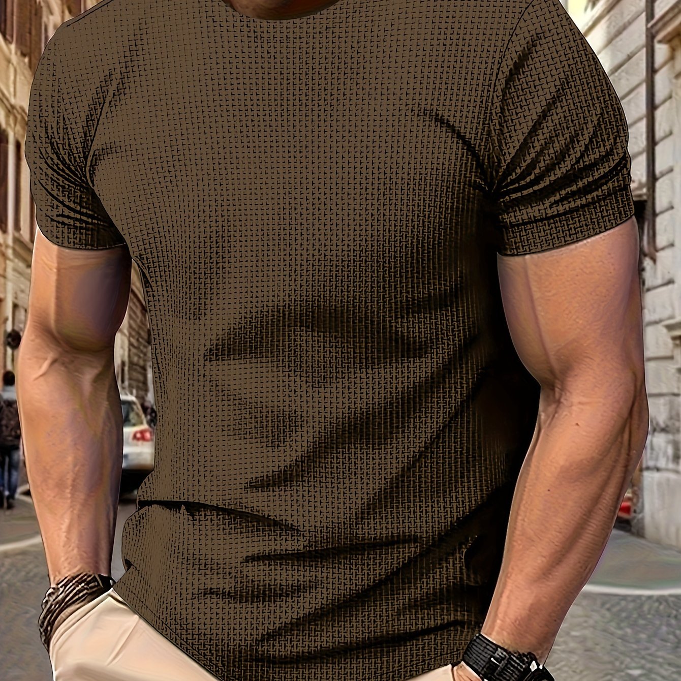 T-shirt Casual Short Sleeve